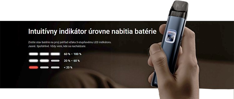 indikator stavu batérie
